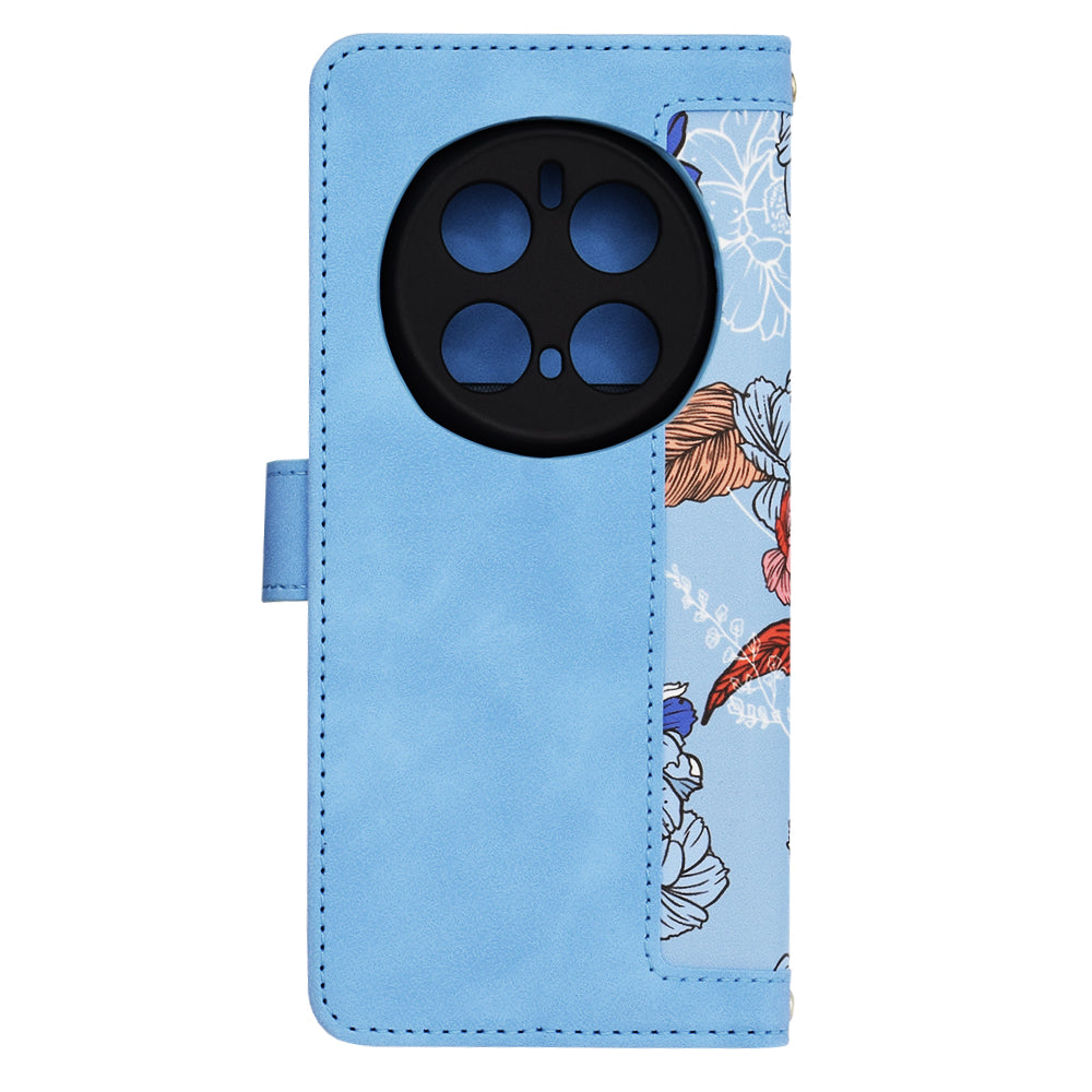 Cover til Honor Magic7 Pro, Techsuit, FlipCraft, Blå