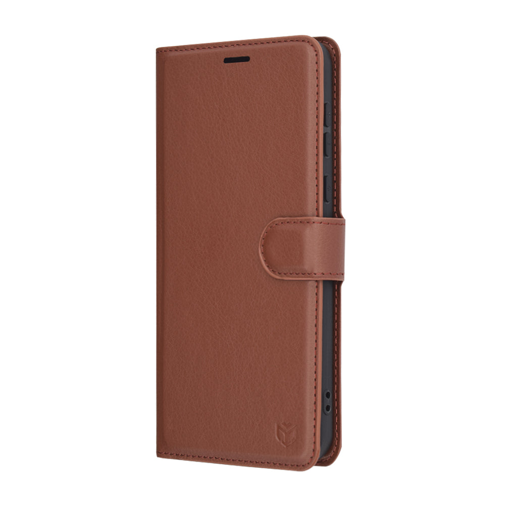 Cover til Honor Magic7 Pro, Techsuit, Leather Folio, Brun