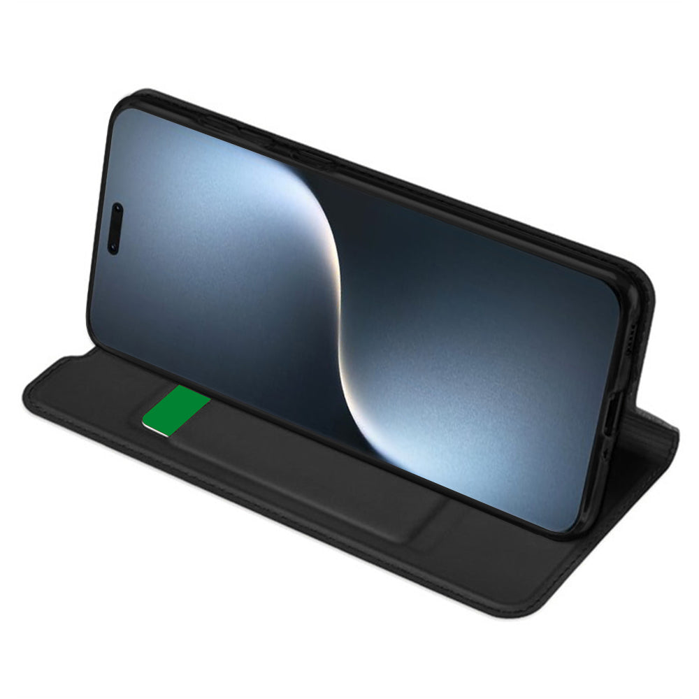 Cover til Honor Magic7 Pro, Techsuit, Magskin Book, Sort