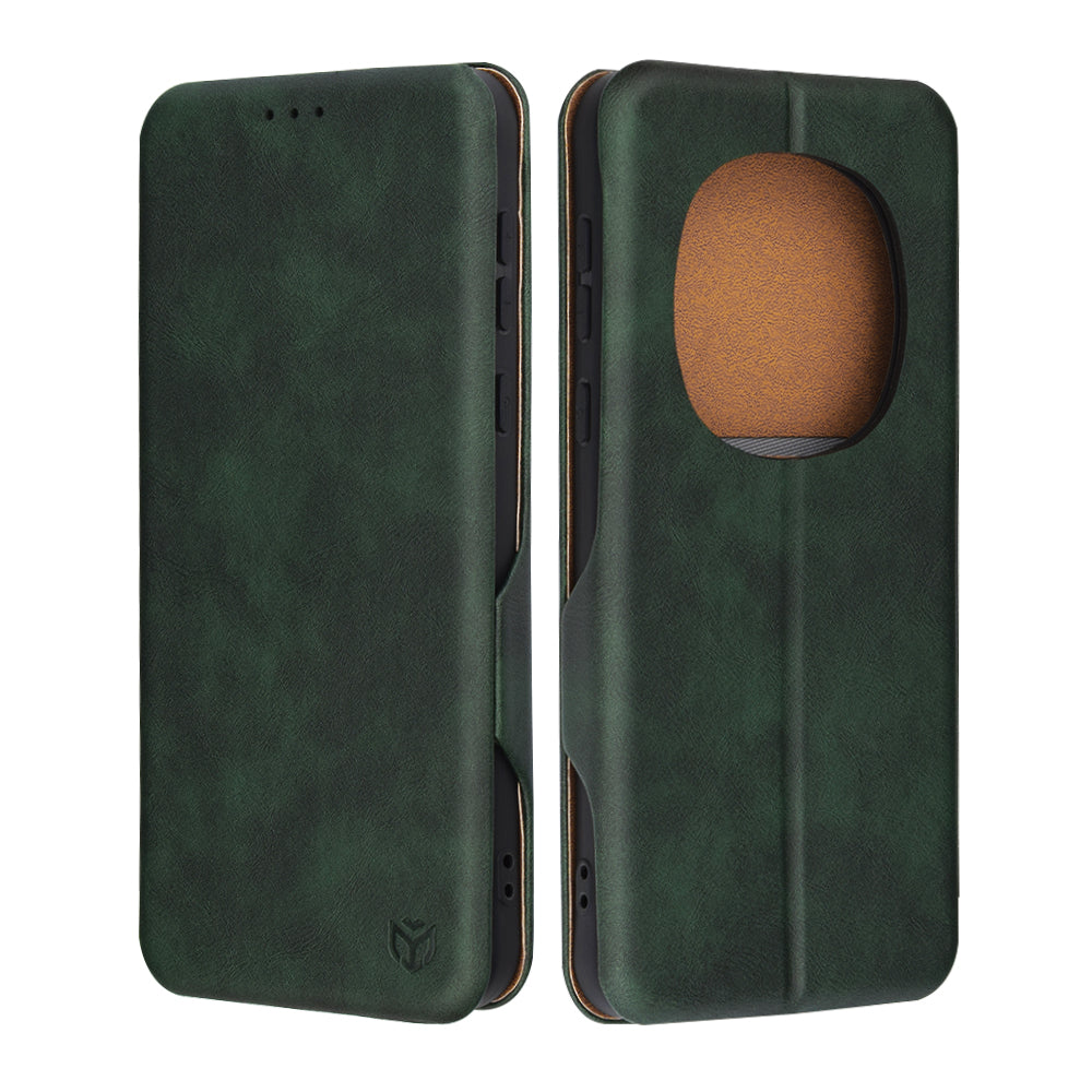 Case for Honor Magic7 Pro, Techsuit, Safe Wallet Plus, Green