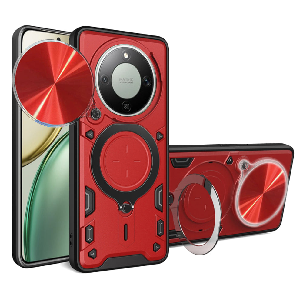 Etui til Honor Magic8 Lite, Techsuit, CamGuard Pro, Rød