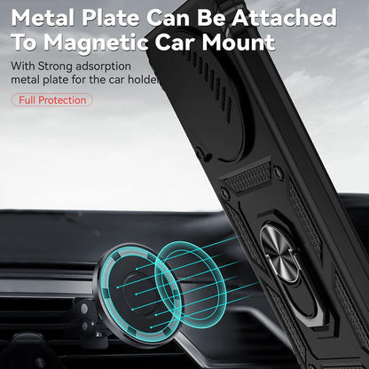 Case for Honor Magic8 Lite, Techsuit, CamShield, Rose Gold