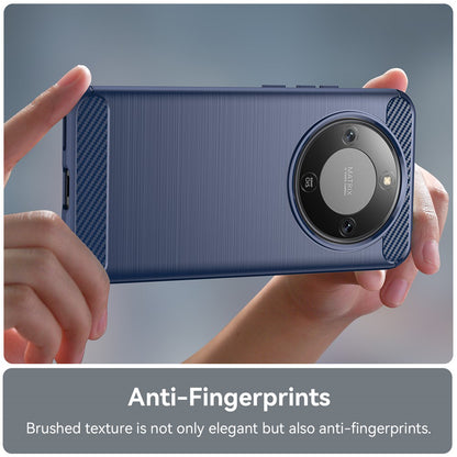 Etui til Honor Magic8 Lite, Techsuit, Carbon, Blå