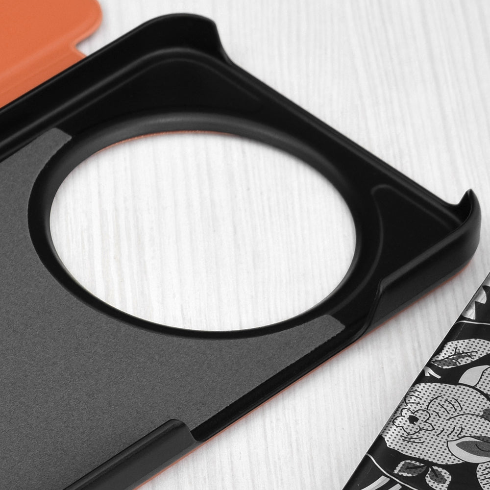 Etui til Honor Magic8 Lite, Techsuit, eFold, Orange