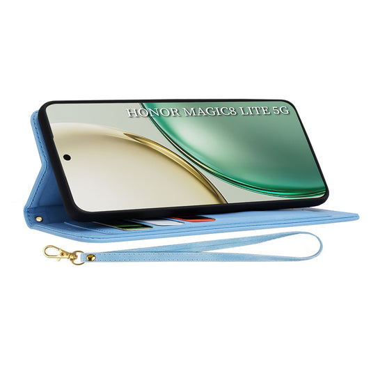 Etui til Honor Magic8 Lite, Techsuit, FlipCraft, Blå