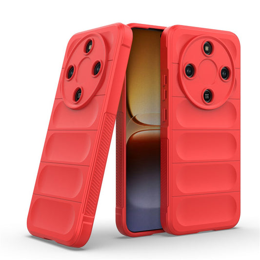 Etui til Honor Magic8 Lite, Techsuit, Magic Shield, Rød