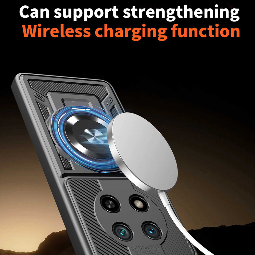 Etui til Honor Magic8 Lite, Techsuit, RuggedCam, Blå