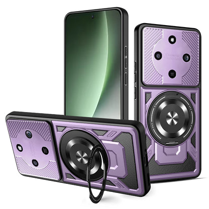 Etui til Honor Magic8 Lite, Techsuit, RuggedCam, Lilla