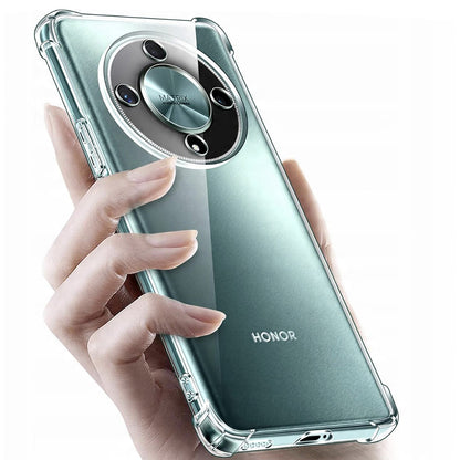 Etui til Honor Magic8 Lite, Techsuit, Shockproof Clear, Gennemsigtig