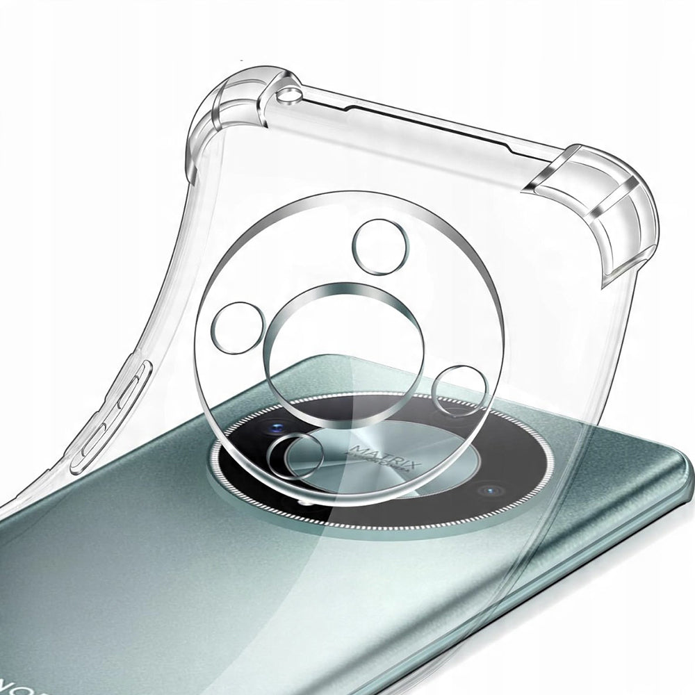 Etui til Honor Magic8 Lite, Techsuit, Shockproof Clear, Gennemsigtig