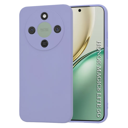 Etui til Honor Magic8 Lite, Techsuit, SoftFlex, Lys Lilla