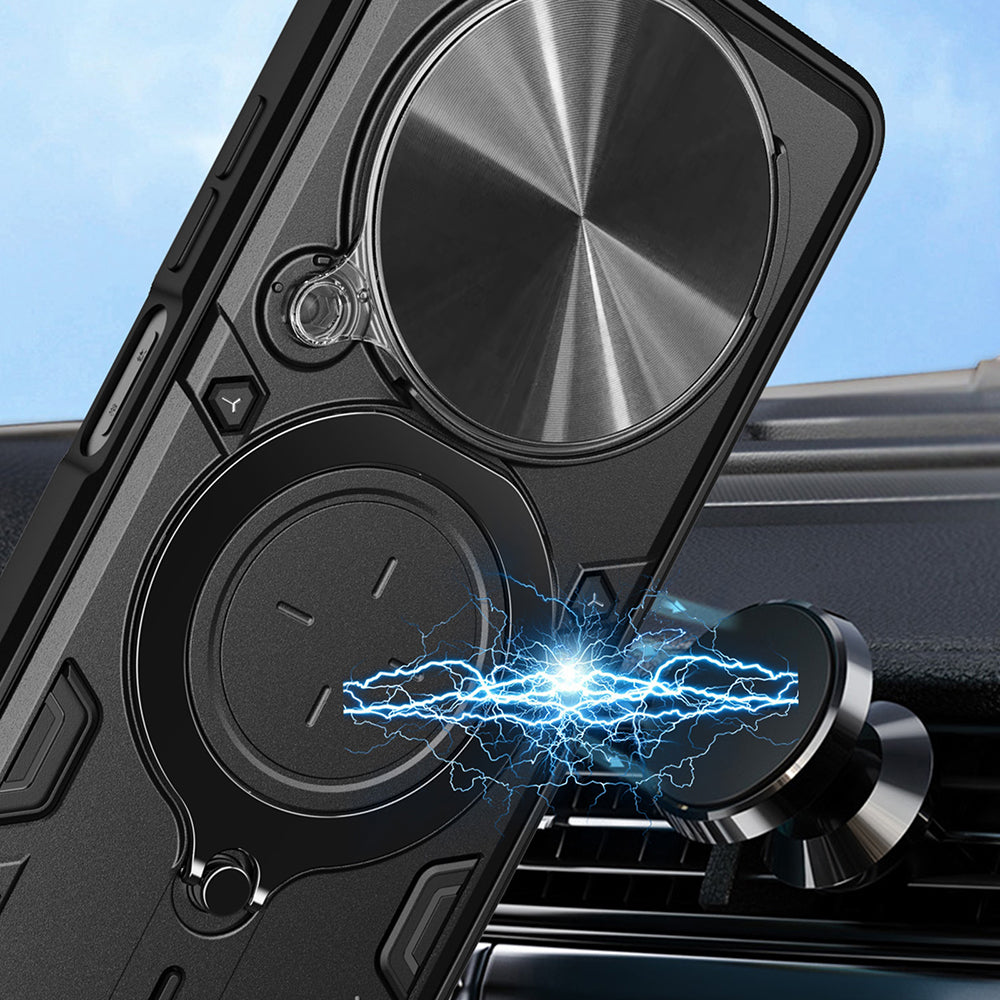 Etui til Honor Magic8 Pro, Techsuit, CamGuard Pro, Rød