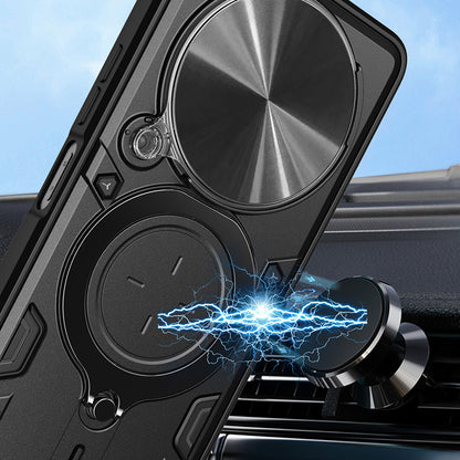 Etui til Honor Magic8 Pro, Techsuit, CamGuard Pro, Rød