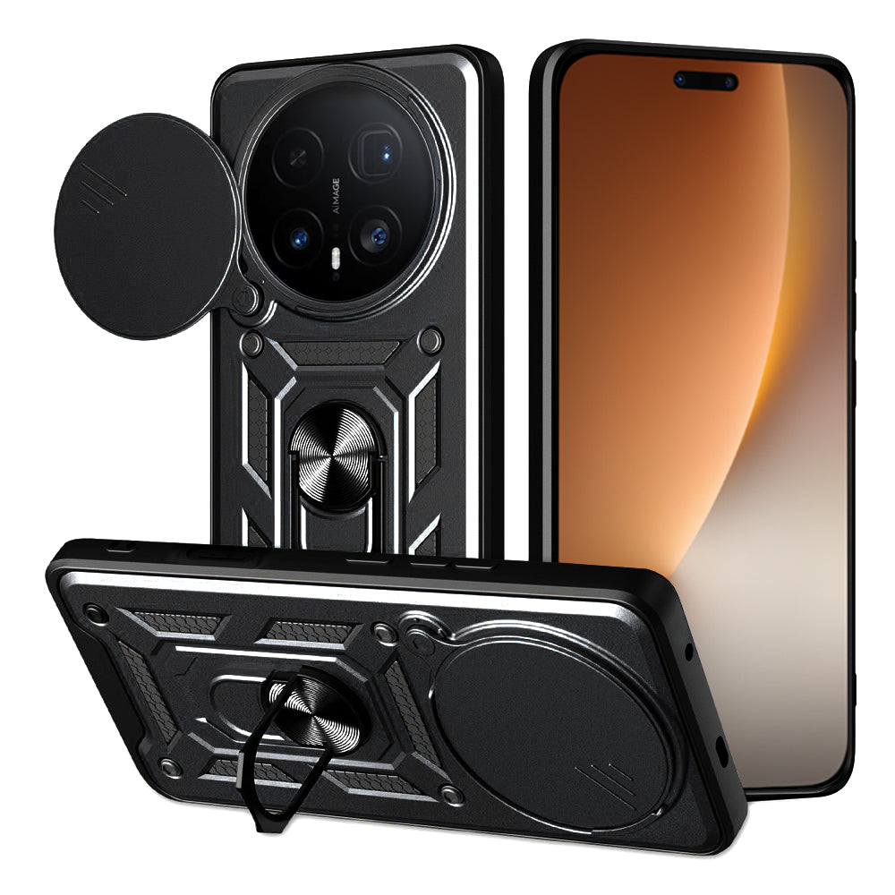 Etui til Honor Magic8 Pro, Techsuit, CamShield, Sort