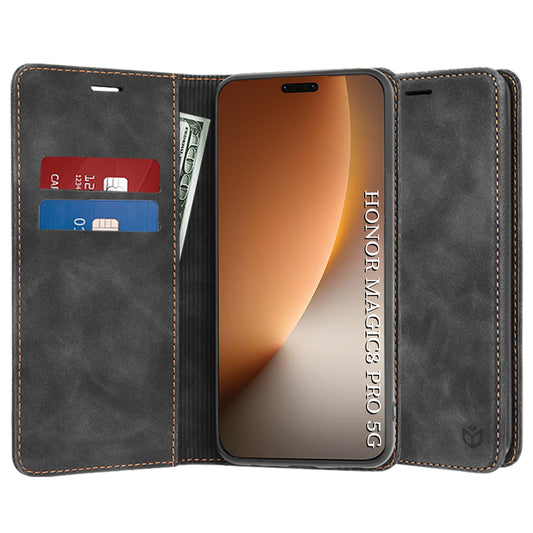 Cover til Honor Magic8 Pro, Techsuit, Confy, Sort