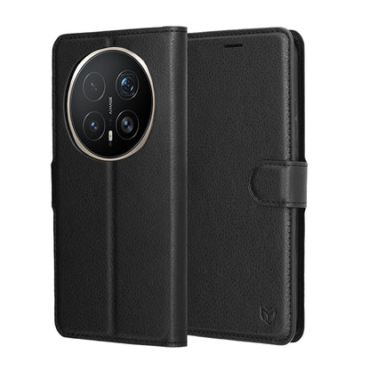 Cover til Honor Magic8 Pro, Techsuit, Leather Folio, Sort