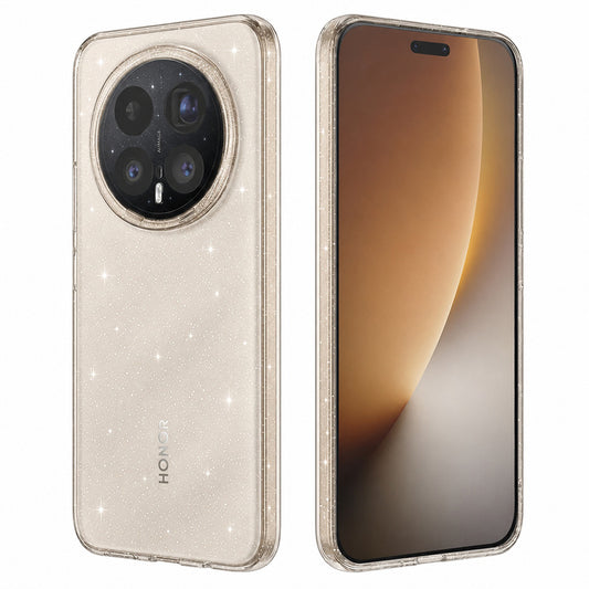 Cover til Honor Magic8 Pro, Techsuit, SparkleSkin, Transparent
