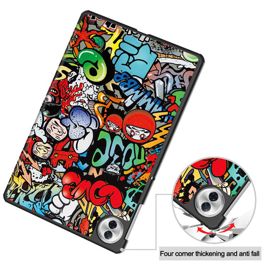Cover til Honor Pad 10, Techsuit, FoldPro Urban Vibe, Multifarvet