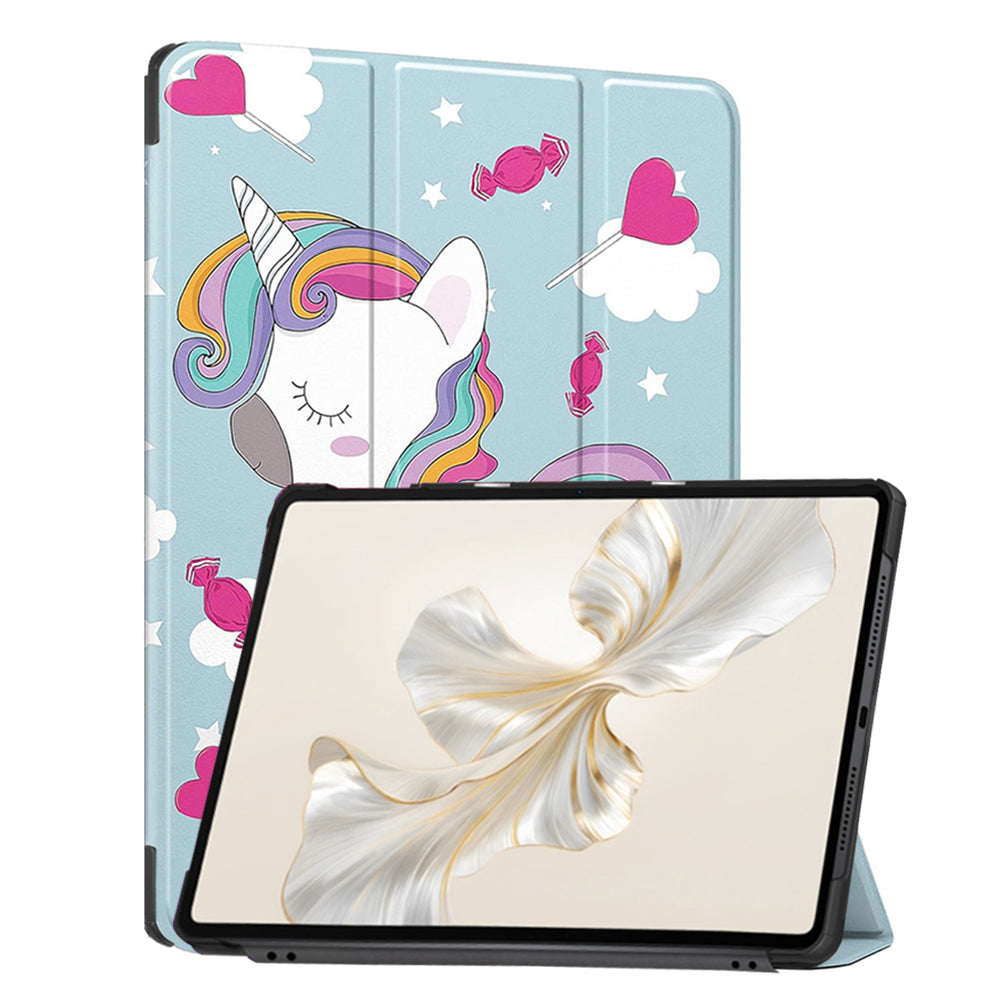 Cover til Honor Pad 9, Techsuit, FoldPro Unicorn, Multifarvet