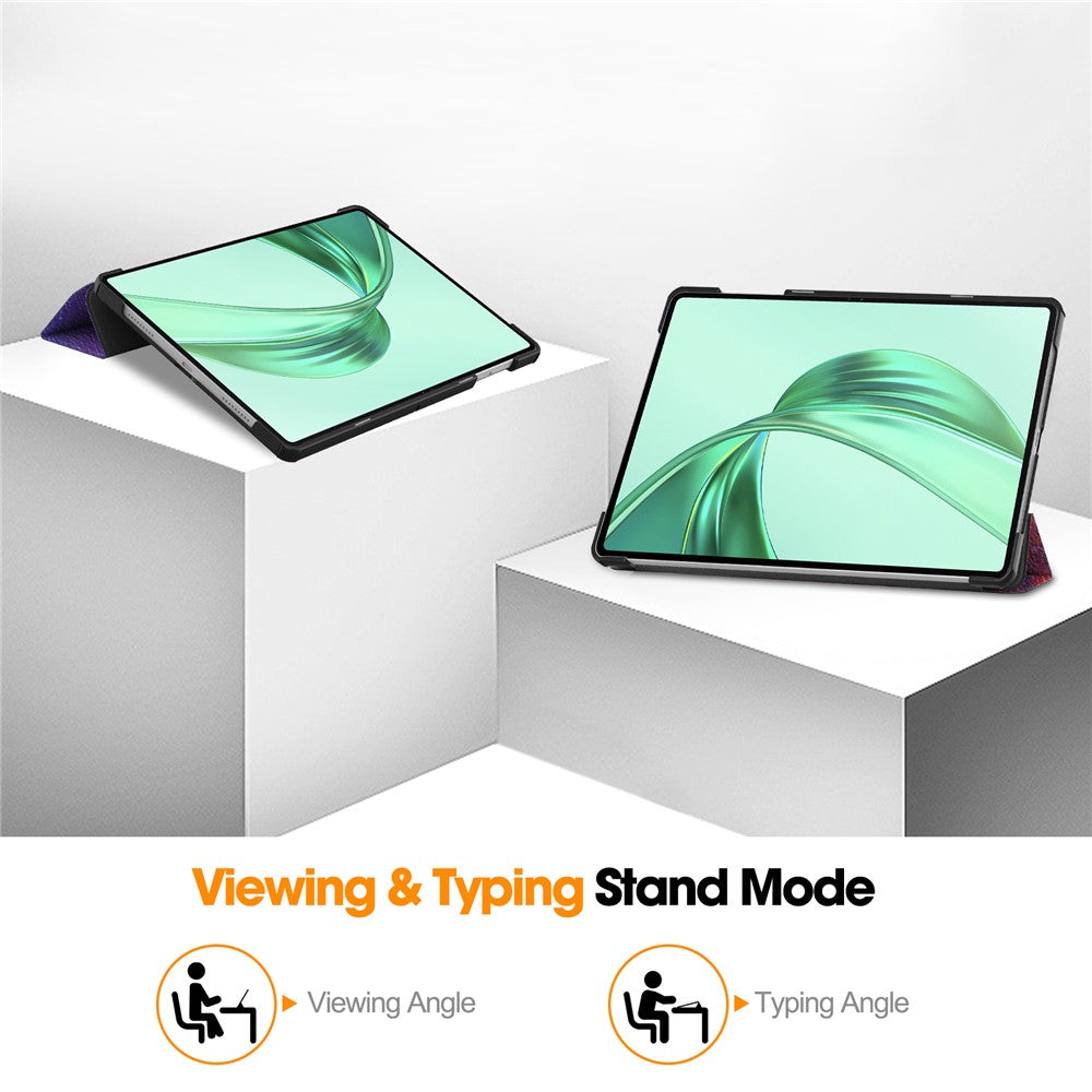 Etui til Honor Pad X8a, Techsuit, FoldPro Butterfly, Multifarvet