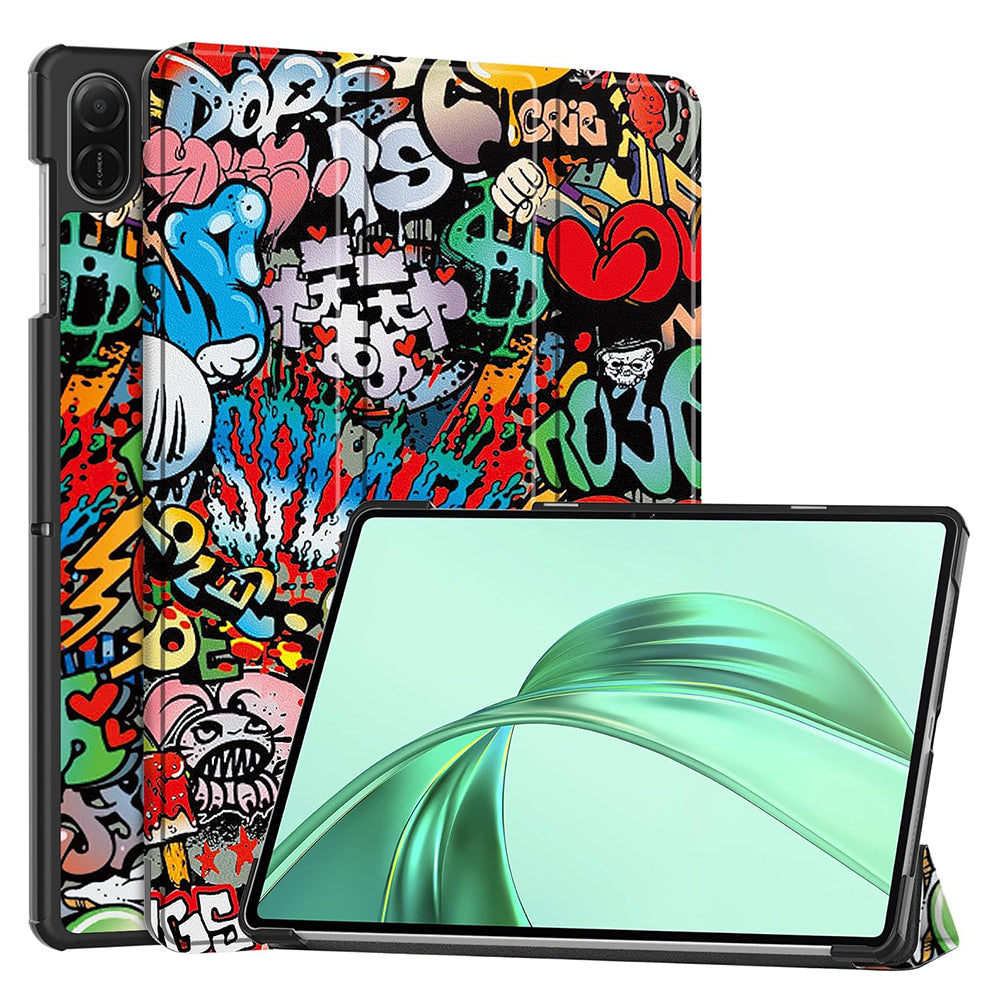 Cover til Honor Pad X8a, Techsuit, FoldPro Urban Vibe, Multifarvet
