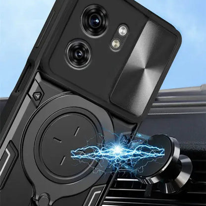 Etui til Honor X5c Plus, Techsuit, CamGuard Pro, Blå