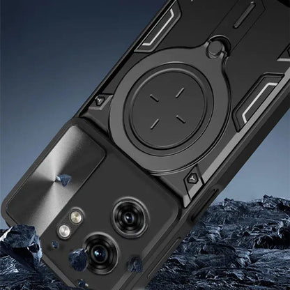 Etui til Honor X5c Plus, Techsuit, CamGuard Pro, Rød