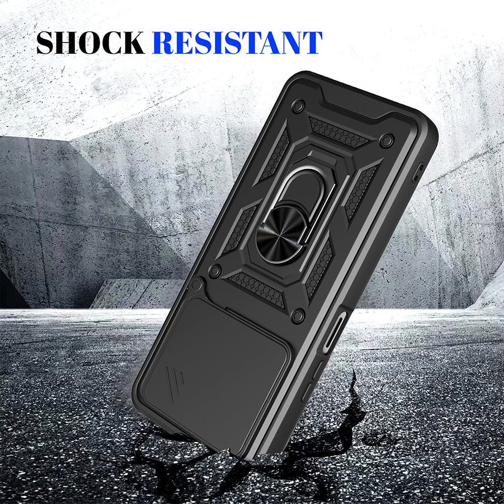 Etui til Honor X5c Plus, Techsuit, CamShield, Rosa Guld