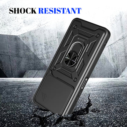 Etui til Honor X5c Plus, Techsuit, CamShield, Rosa Guld