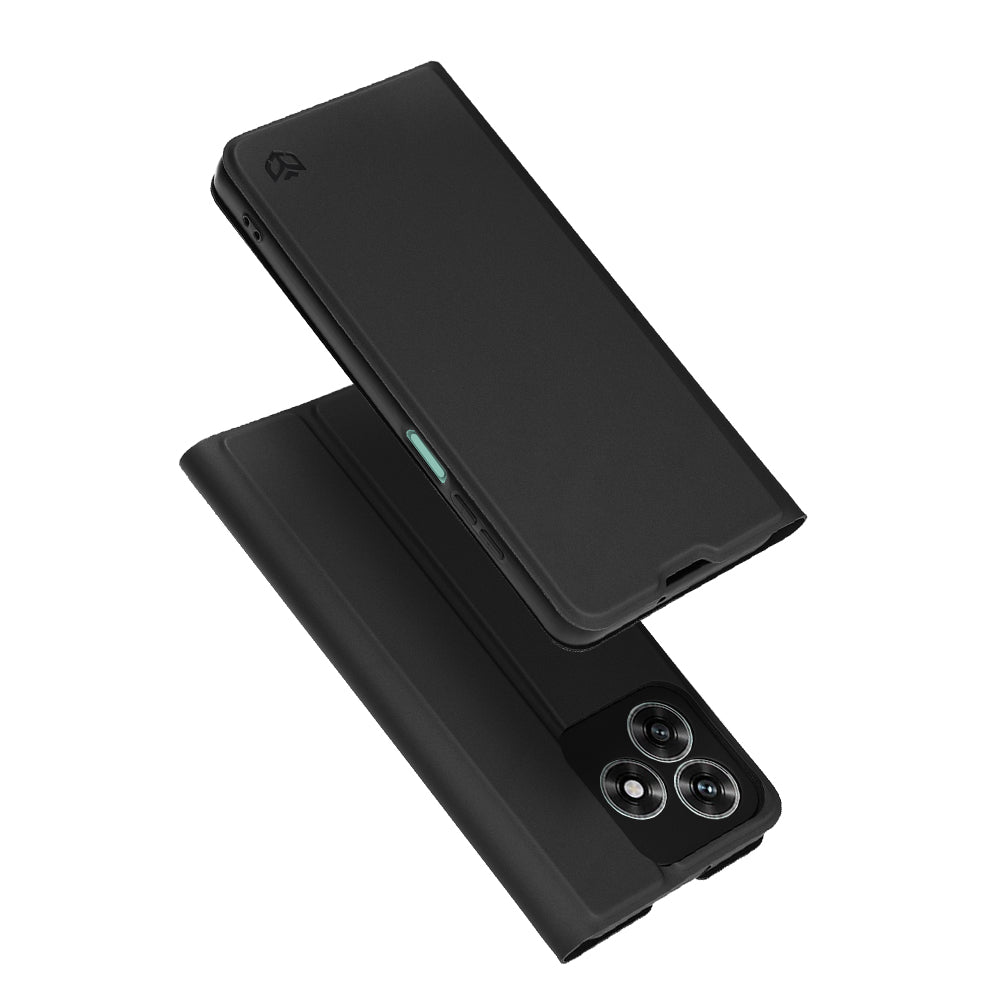 Etui til Honor X5c Plus, Techsuit, Magskin Book, Sort