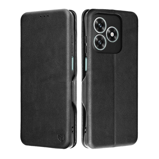 Etui til Honor X5c Plus, Techsuit, Safe Wallet Plus, Sort