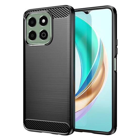 Case for Honor X6b, Techsuit, Carbon, Black