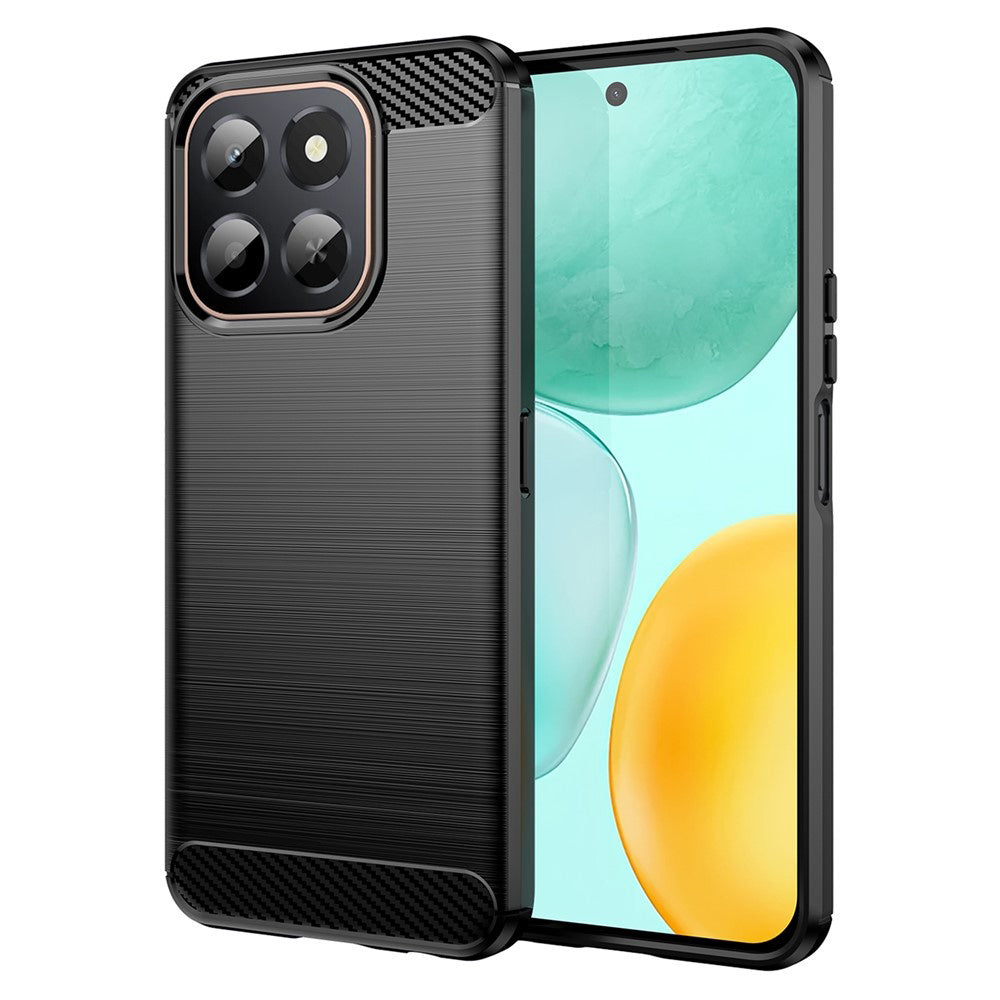 Cover til Honor X6c, Techsuit, Carbon, Sort