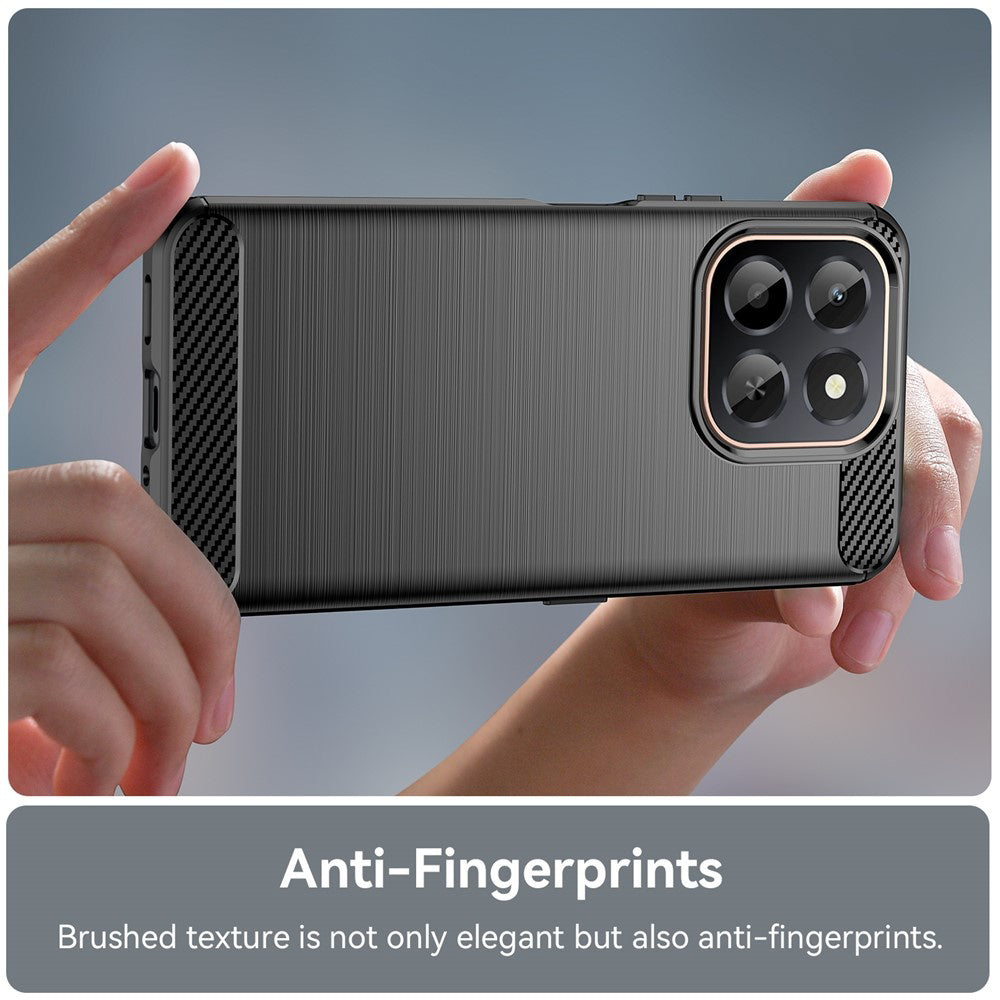 Cover til Honor X6c, Techsuit, Carbon, Sort