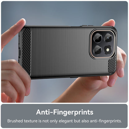 Cover til Honor X6c, Techsuit, Carbon, Sort