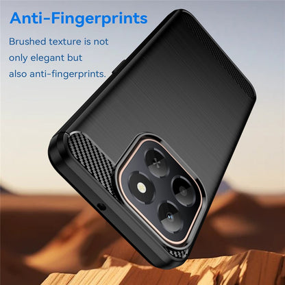 Cover til Honor X6c, Techsuit, Carbon, Sort