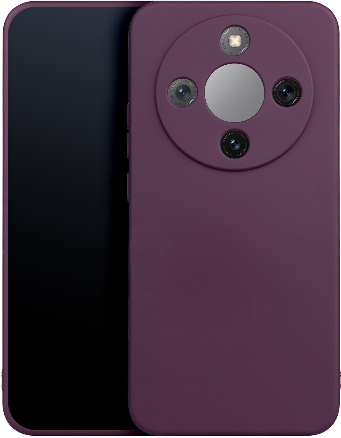 Cover til Honor X70 / X9d / Magic8 Lite, OEM, Silikone, Vinrød