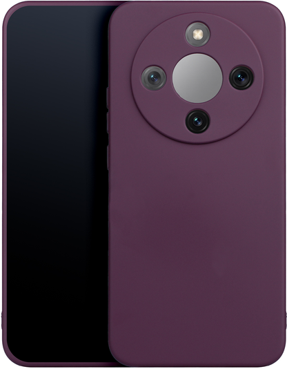 Cover til Honor X70 / X9d / Magic8 Lite, OEM, Silikone, Vinrød
