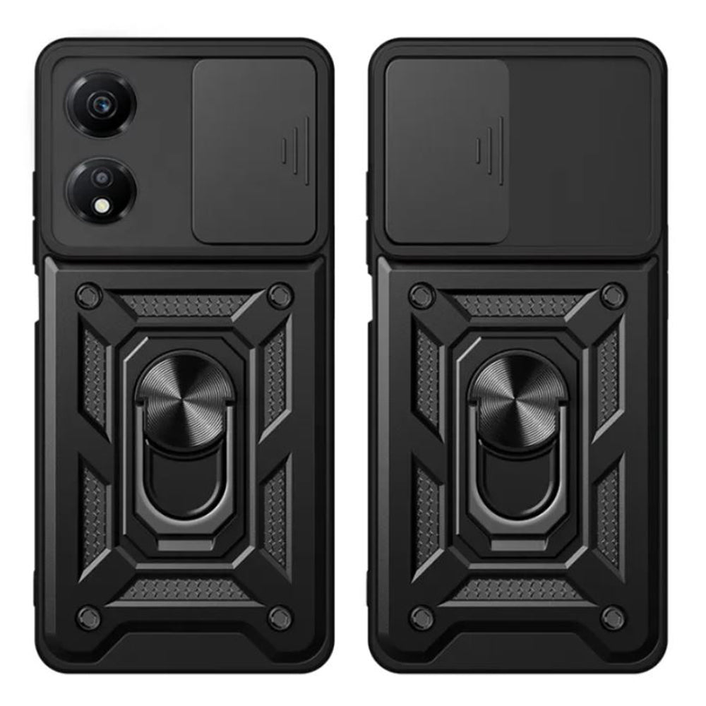 Cover til Honor X7b 5G / 90 Smart / X7b 4G, Techsuit, CamShield, Sort