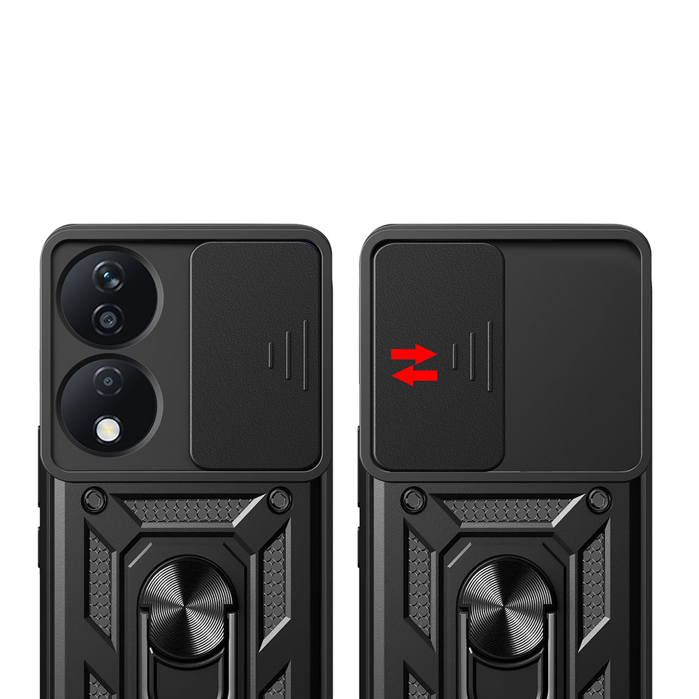 Etui til Honor X7b 5G / 90 Smart / X7b 4G, Techsuit, CamShield, Grøn