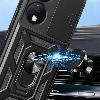 Etui til Honor X7b 5G / 90 Smart / X7b 4G, Techsuit, CamShield, Grøn