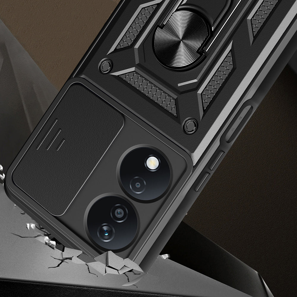 Etui til Honor X7b 5G / 90 Smart / X7b 4G, Techsuit, CamShield, Grøn