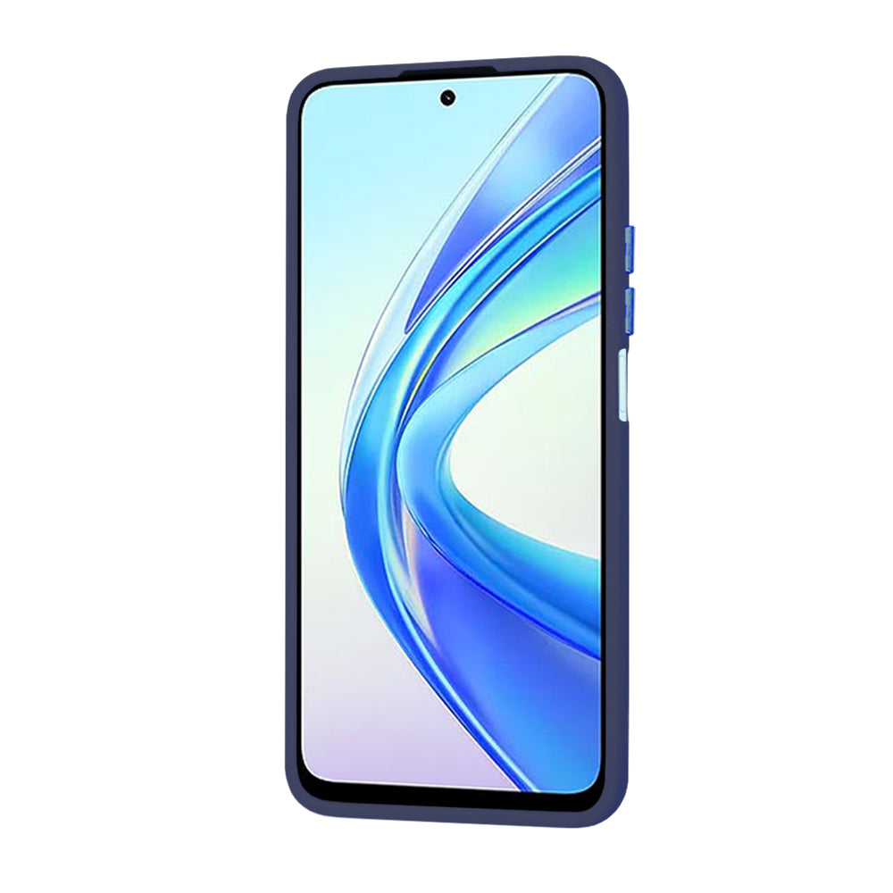Cover til Honor X7b 5G / 90 Smart / X7b 4G, Techsuit, HaloFrost, Mørkeblå