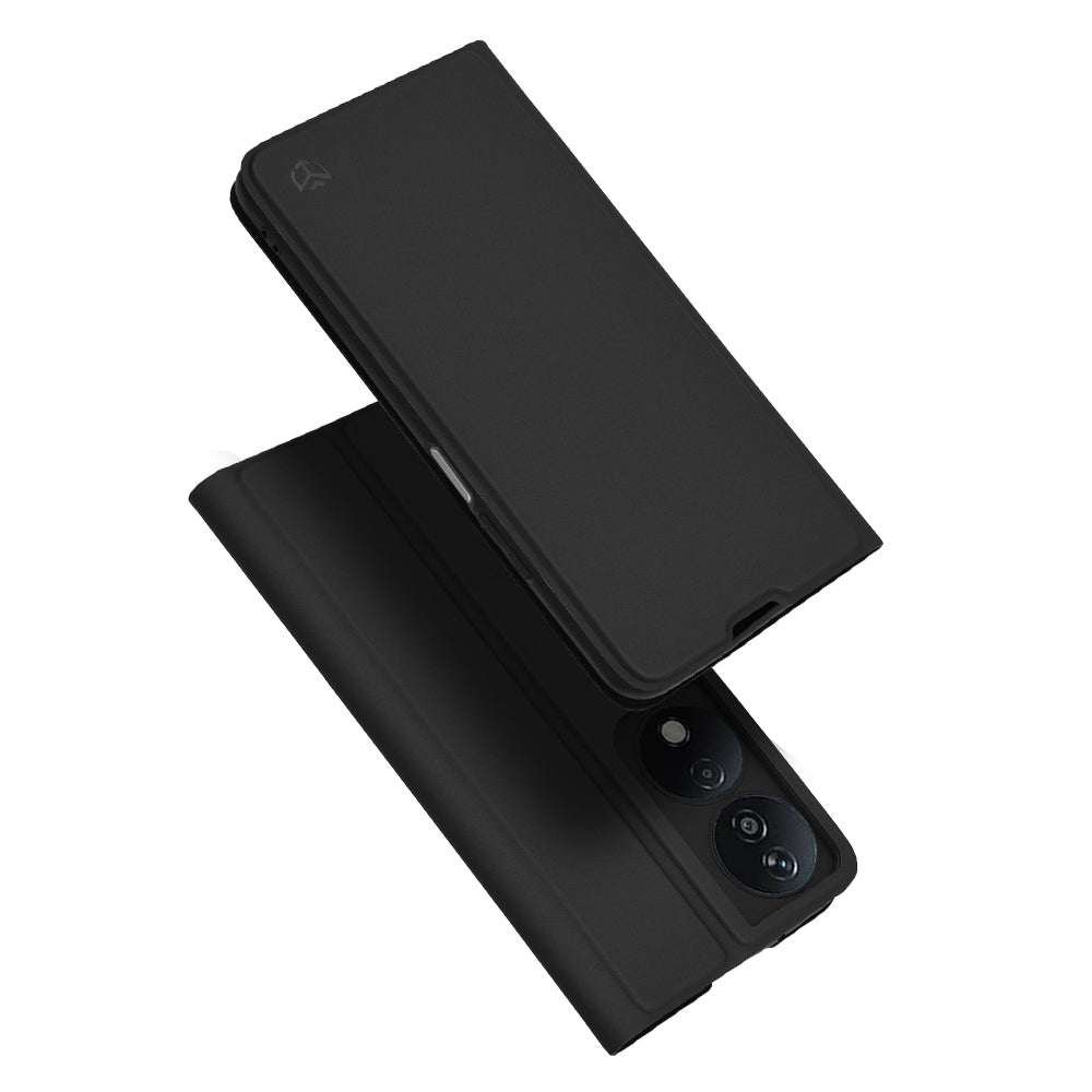 Cover til Honor X7b 5G / 90 Smart / X7b 4G, Techsuit, Magskin Book, Sort