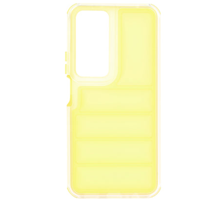 Cover til Honor X7b 5G / 90 Smart / X7b 4G, Techsuit, Wave Shield, Gul