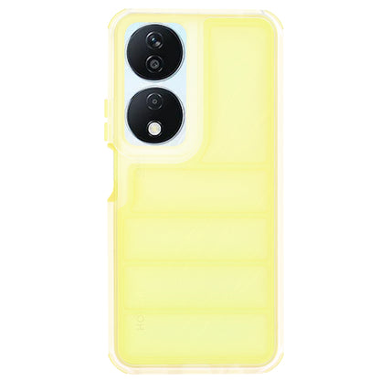 Cover til Honor X7b 5G / 90 Smart / X7b 4G, Techsuit, Wave Shield, Gul