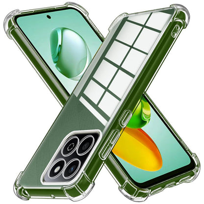 Cover til Honor X7c / 200 Smart, Techsuit, Stødabsorberende Klar, Transparent