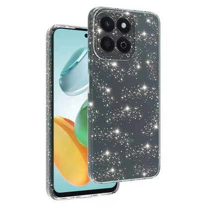 Cover til Honor X7c / 200 Smart, Techsuit, SparkleSkin, Transparent