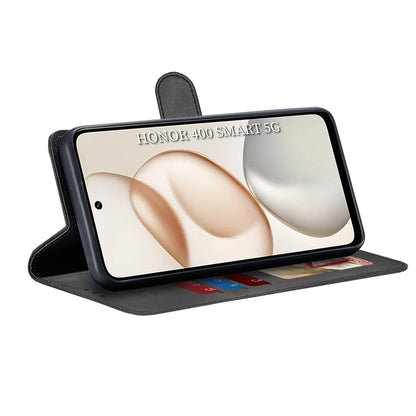 Cover til Honor 400 Smart 4G / X7d 4G, Techsuit, Diary Book, Sort