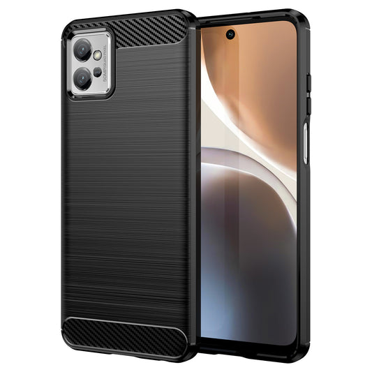 Cover til Honor X8a, OEM, Carbon Pro, Sort